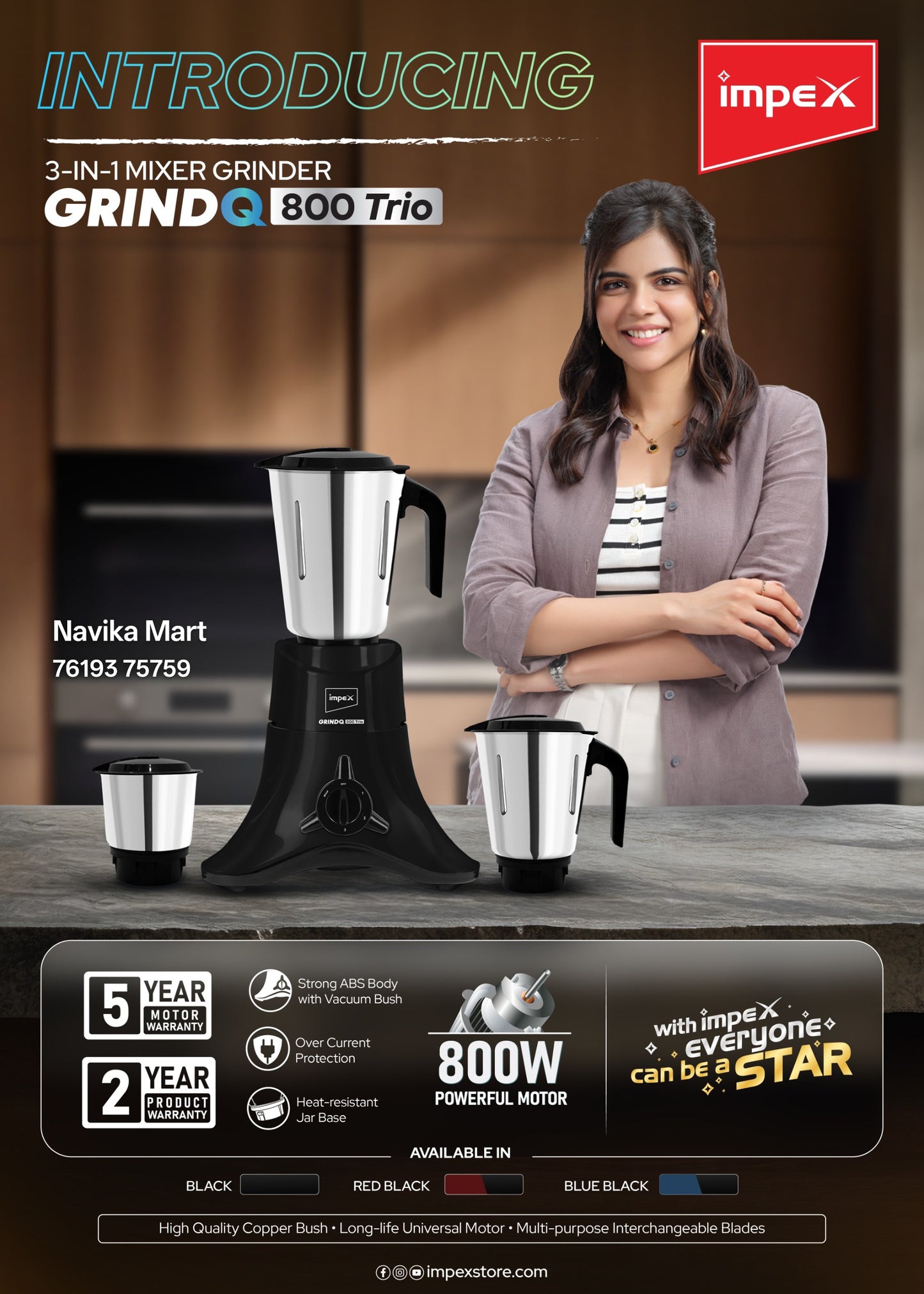 Ultimate Performance Mixer Grinder – Power Meets Precision
